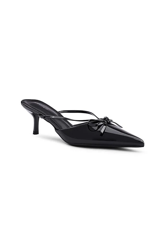 IconStyle Patent Leather Heel Shoes